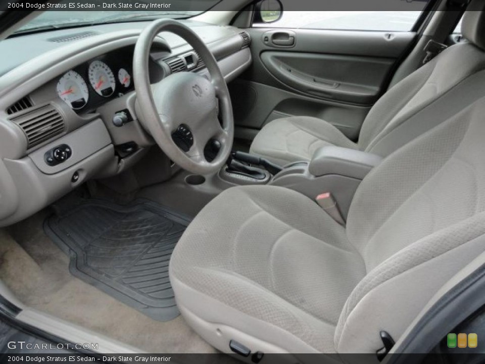 Dark Slate Gray Interior Photo for the 2004 Dodge Stratus ES Sedan #38990769