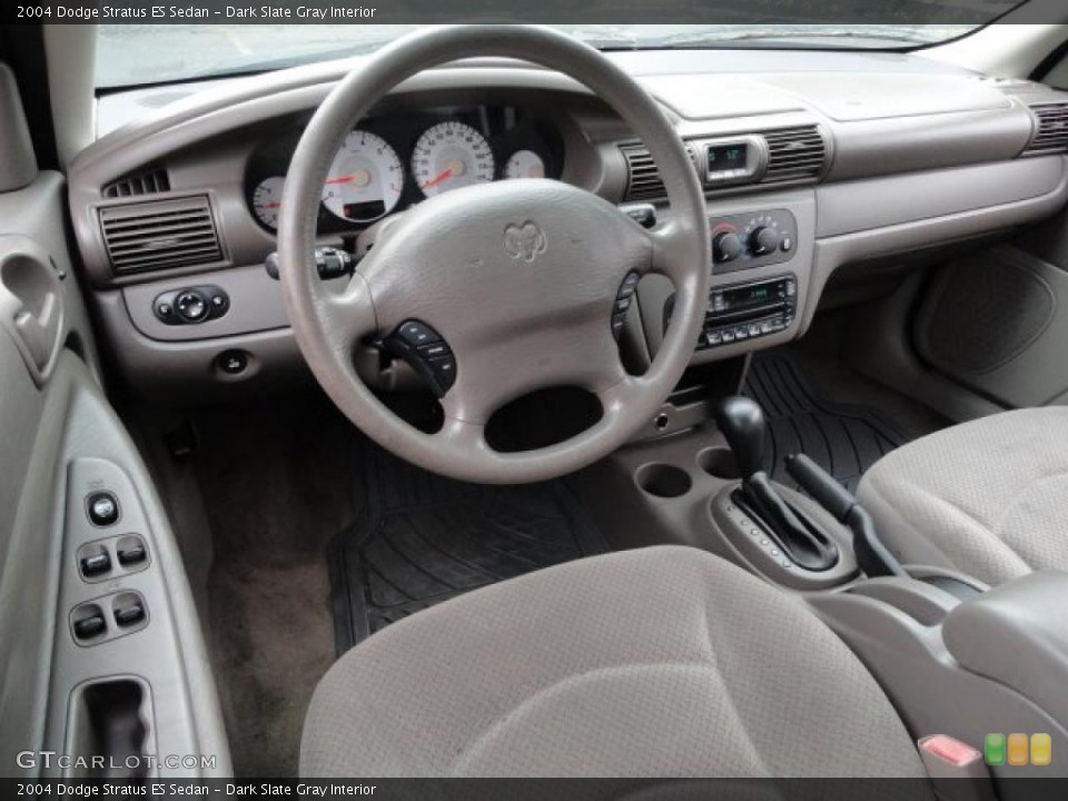 Dark Slate Gray Interior Prime Interior for the 2004 Dodge Stratus ES Sedan #38990781