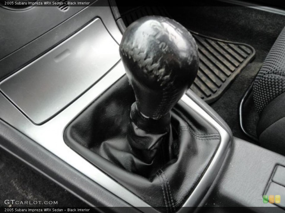 Black Interior Transmission for the 2005 Subaru Impreza WRX Sedan #38991569