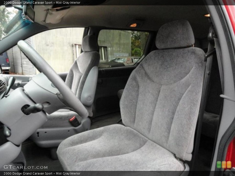 Mist Gray Interior Photo for the 2000 Dodge Grand Caravan Sport #38991717