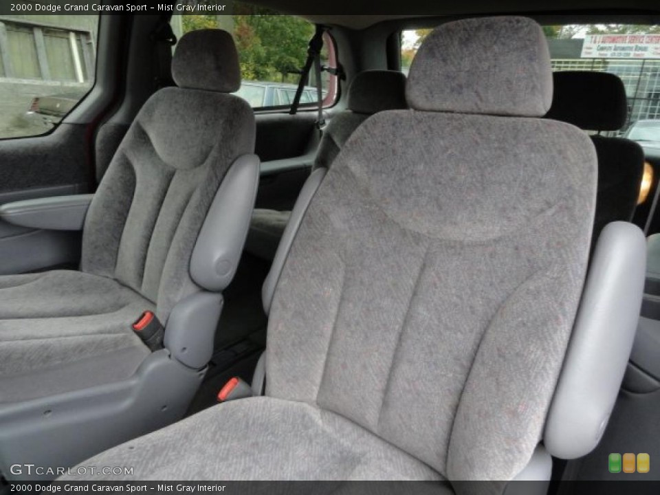 Mist Gray Interior Photo for the 2000 Dodge Grand Caravan Sport #38991773