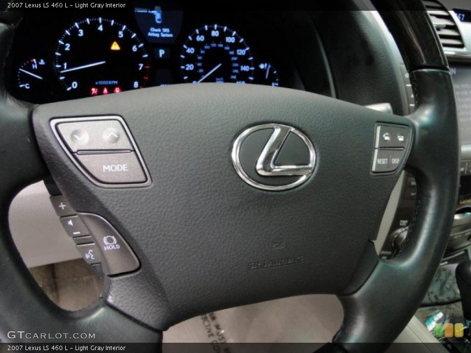 Light Gray Interior Steering Wheel for the 2007 Lexus LS 460 L #38992909