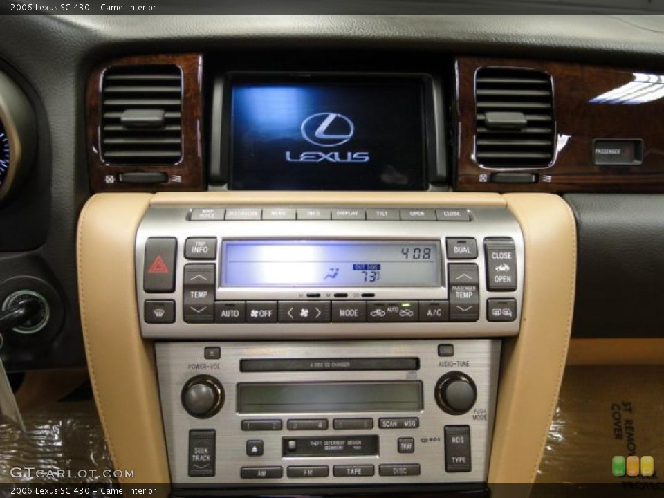 Camel Interior Navigation for the 2006 Lexus SC 430 #38993249