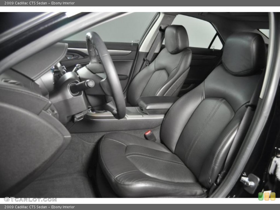 Ebony Interior Photo for the 2009 Cadillac CTS Sedan #38993381