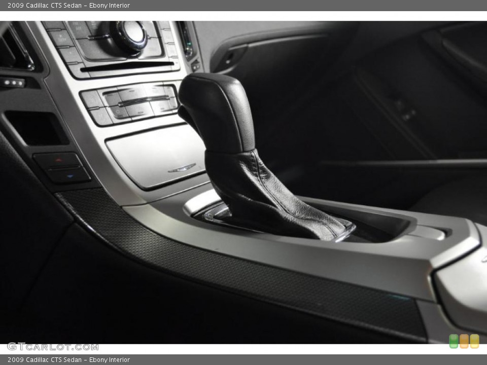 Ebony Interior Transmission for the 2009 Cadillac CTS Sedan #38993409