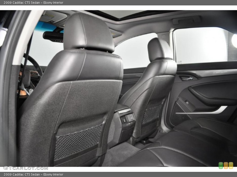 Ebony Interior Photo for the 2009 Cadillac CTS Sedan #38993432