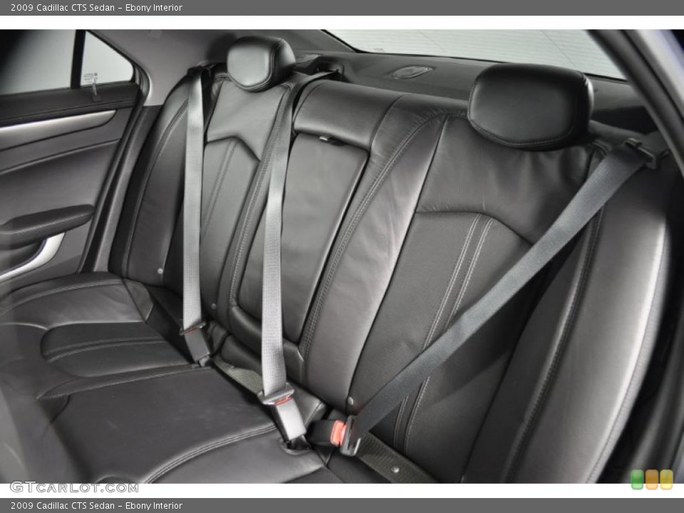 Ebony Interior Photo for the 2009 Cadillac CTS Sedan #38993441