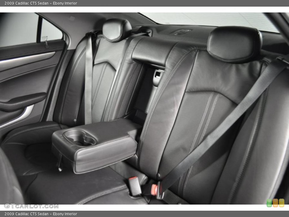 Ebony Interior Photo for the 2009 Cadillac CTS Sedan #38993461