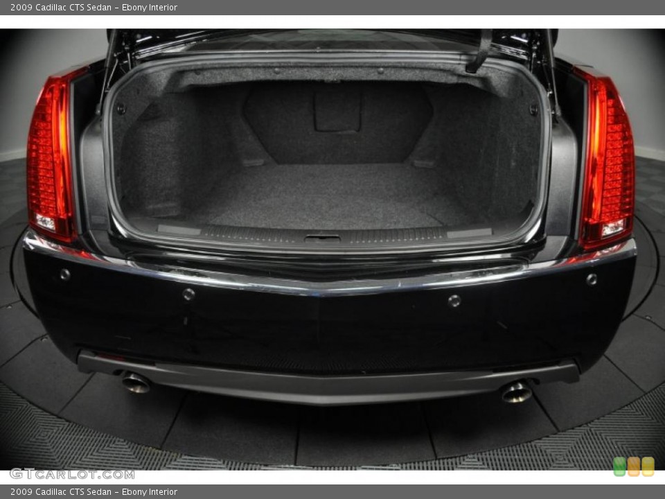 Ebony Interior Trunk for the 2009 Cadillac CTS Sedan #38993473