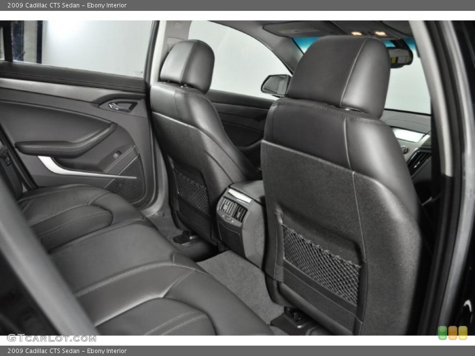 Ebony Interior Photo for the 2009 Cadillac CTS Sedan #38993501