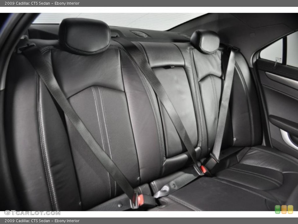 Ebony Interior Photo for the 2009 Cadillac CTS Sedan #38993513