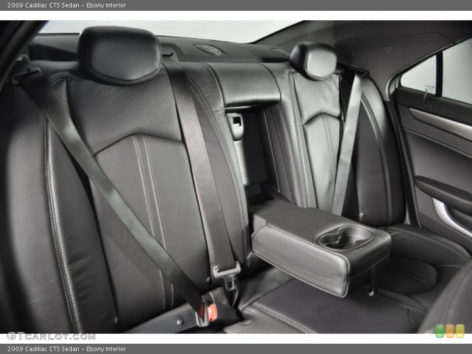 Ebony Interior Photo for the 2009 Cadillac CTS Sedan #38993521