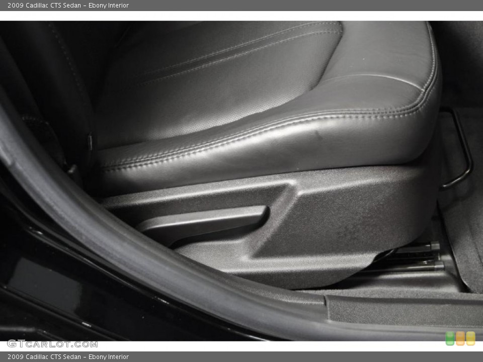 Ebony Interior Photo for the 2009 Cadillac CTS Sedan #38993589