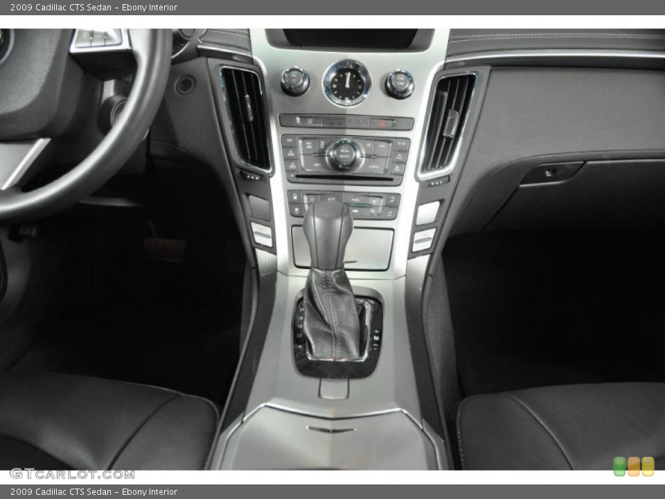 Ebony Interior Controls for the 2009 Cadillac CTS Sedan #38993621