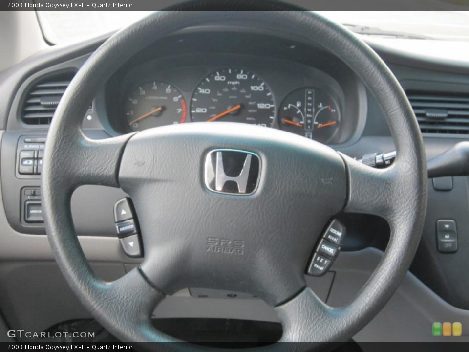 Quartz Interior Steering Wheel for the 2003 Honda Odyssey EX-L #38993865