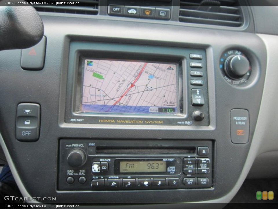 Quartz Interior Navigation for the 2003 Honda Odyssey EX-L #38993965