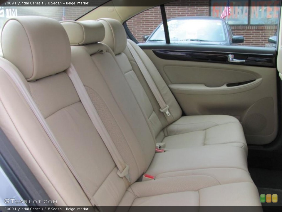 Beige Interior Photo for the 2009 Hyundai Genesis 3.8 Sedan #38994434