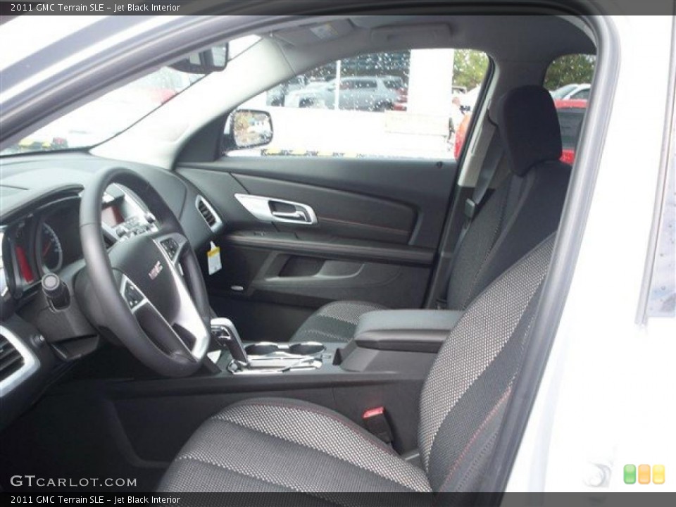 Jet Black Interior Photo for the 2011 GMC Terrain SLE #38994630