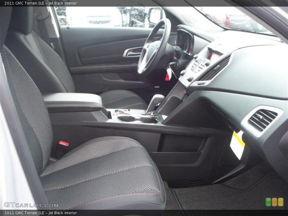 Jet Black Interior Photo for the 2011 GMC Terrain SLE #38994686