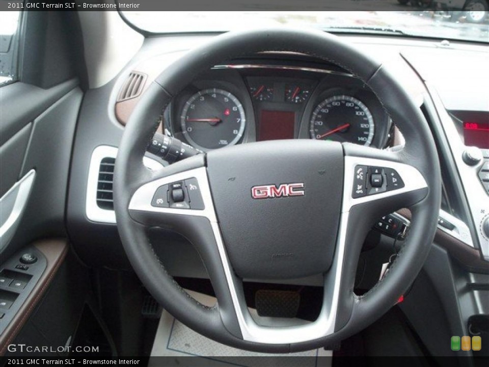 Brownstone Interior Steering Wheel for the 2011 GMC Terrain SLT #38994998