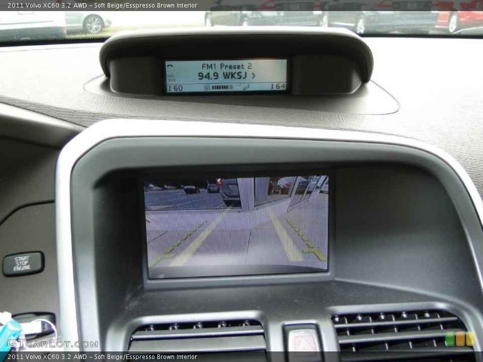 Soft Beige/Esspresso Brown Interior Navigation for the 2011 Volvo XC60 3.2 AWD #38995842