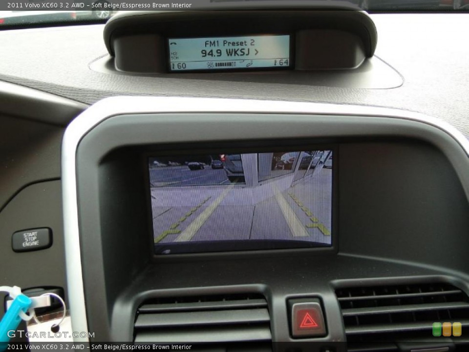Soft Beige/Esspresso Brown Interior Navigation for the 2011 Volvo XC60 3.2 AWD #38995850