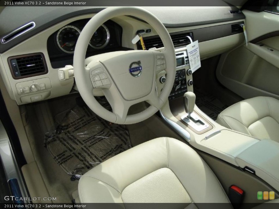 Sandstone Beige Interior Prime Interior for the 2011 Volvo XC70 3.2 #38995954