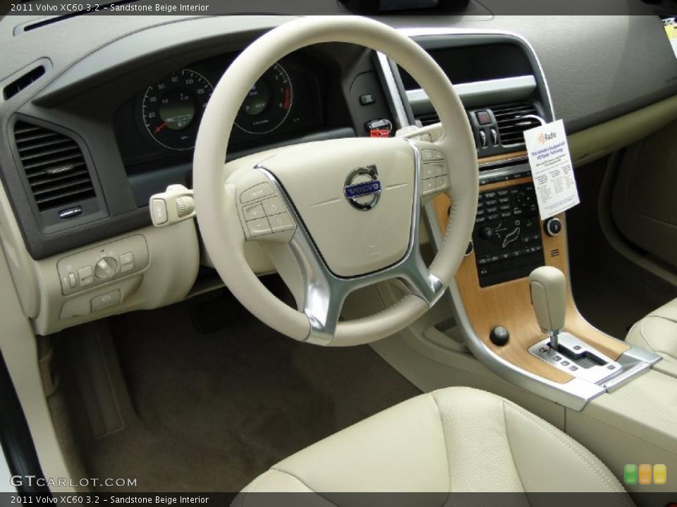 Sandstone Beige Interior Prime Interior for the 2011 Volvo XC60 3.2 #38996046
