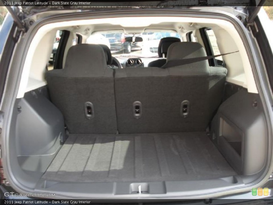 Dark Slate Gray Interior Trunk for the 2011 Jeep Patriot Latitude #38996422