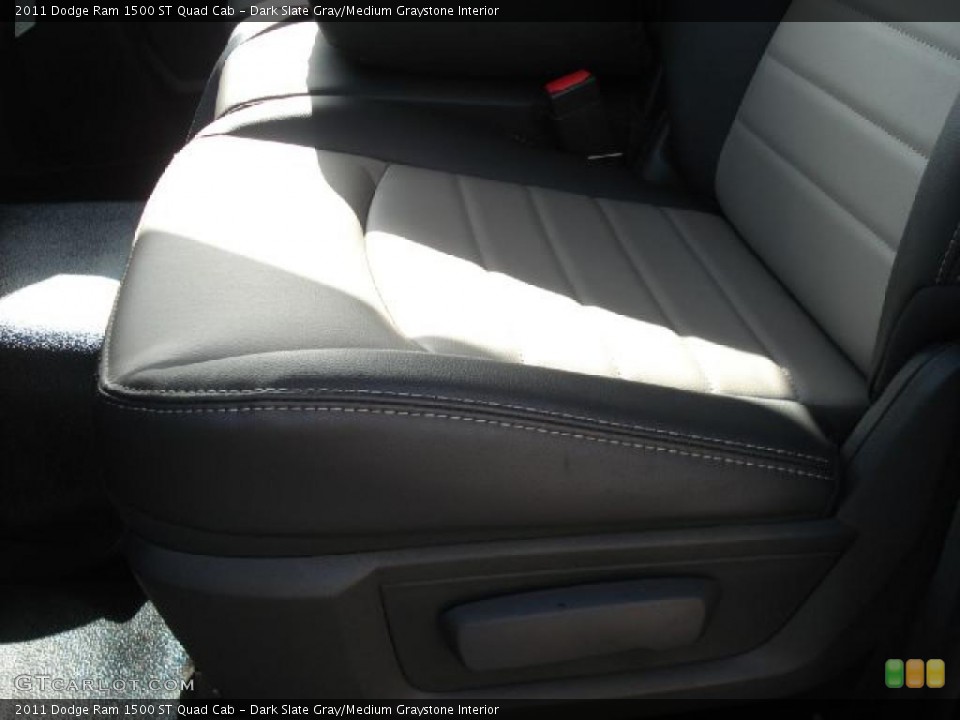 Dark Slate Gray/Medium Graystone Interior Photo for the 2011 Dodge Ram 1500 ST Quad Cab #38996722