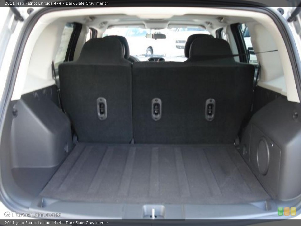 Dark Slate Gray Interior Trunk for the 2011 Jeep Patriot Latitude 4x4 #38997082