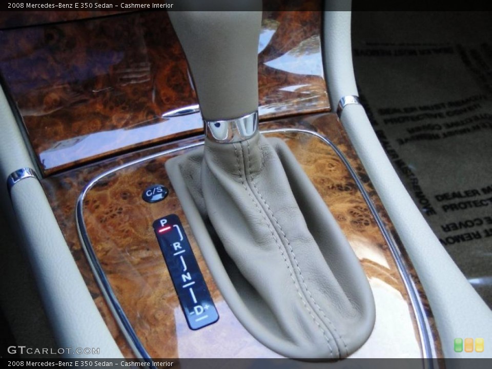 Cashmere Interior Transmission for the 2008 Mercedes-Benz E 350 Sedan #38997086