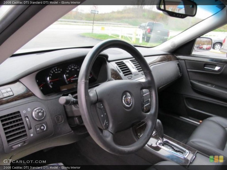 Ebony Interior Dashboard for the 2008 Cadillac DTS  #38997746