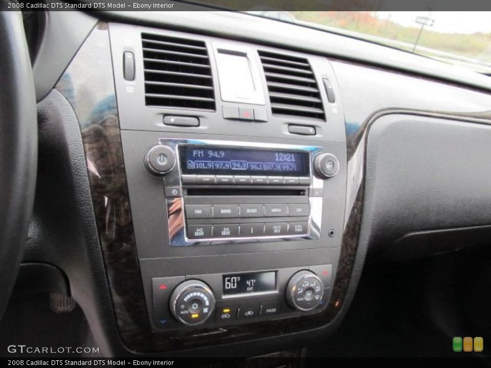 Ebony Interior Controls for the 2008 Cadillac DTS  #38997774
