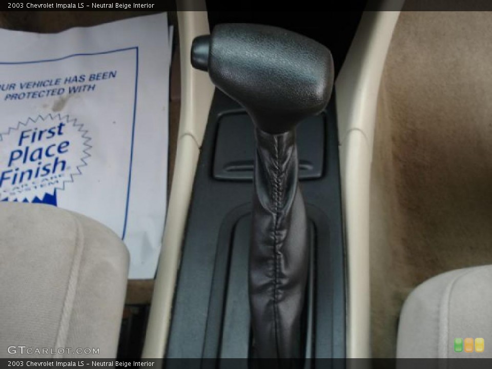 Neutral Beige Interior Transmission for the 2003 Chevrolet Impala LS #38999354