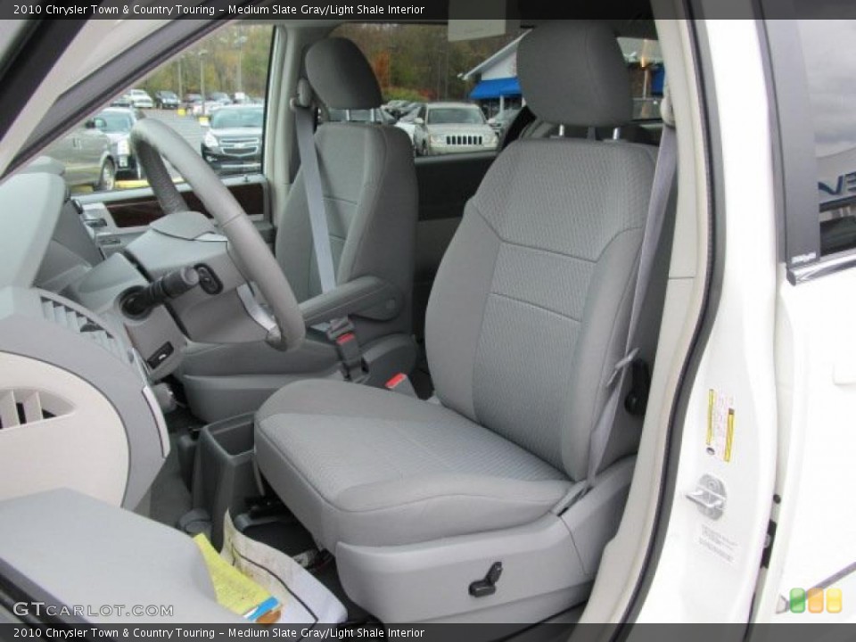 Medium Slate Gray/Light Shale Interior Photo for the 2010 Chrysler Town & Country Touring #38999446