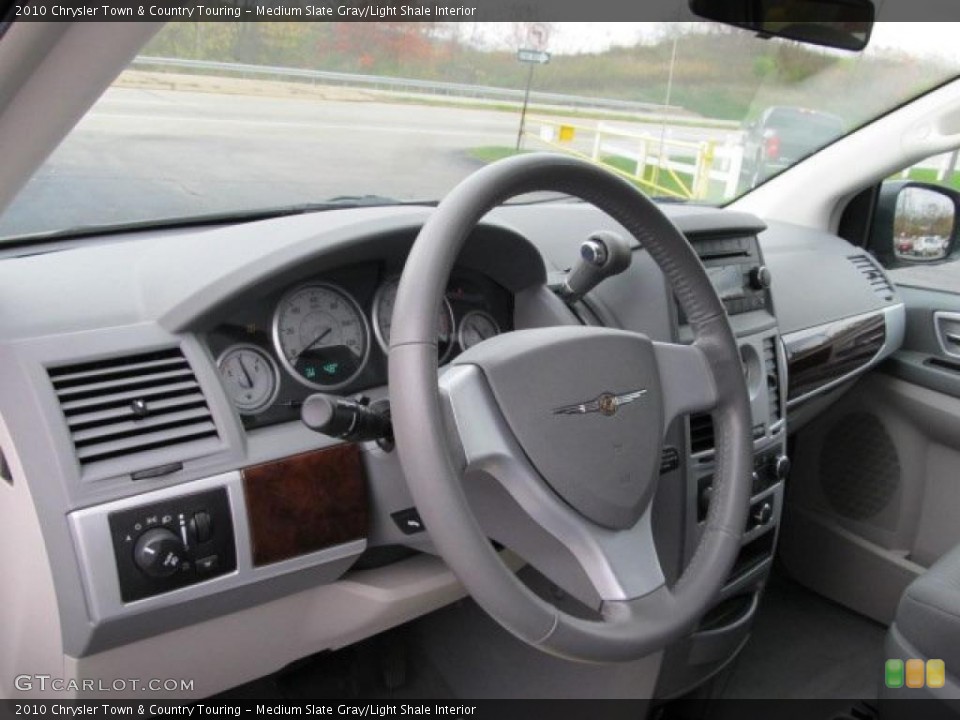 Medium Slate Gray/Light Shale Interior Steering Wheel for the 2010 Chrysler Town & Country Touring #38999472
