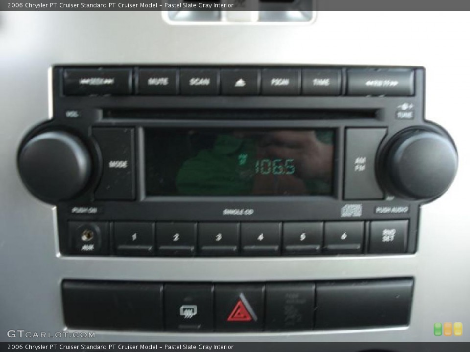 Pastel Slate Gray Interior Controls for the 2006 Chrysler PT Cruiser  #39000742