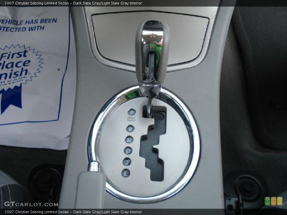 Dark Slate Gray/Light Slate Gray Interior Transmission for the 2007 Chrysler Sebring Limited Sedan #39001206