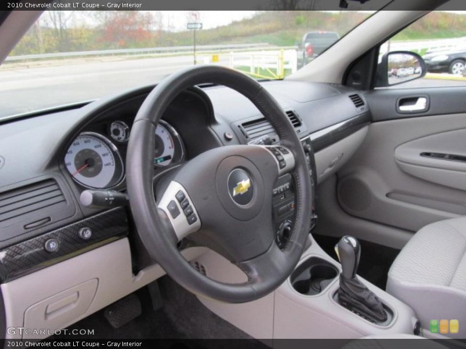 Gray Interior Prime Interior for the 2010 Chevrolet Cobalt LT Coupe #39001506