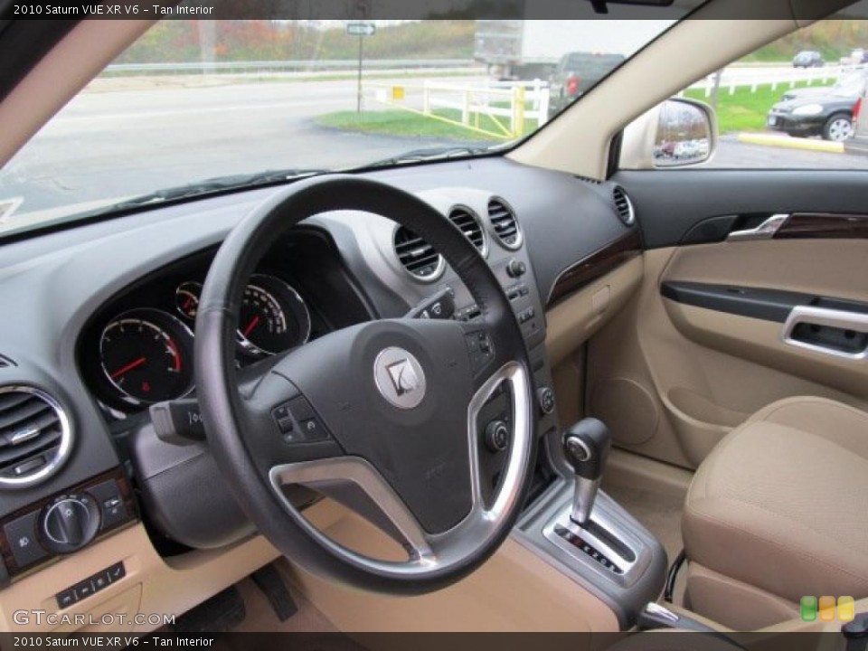 Tan Interior Prime Interior for the 2010 Saturn VUE XR V6 #39002786