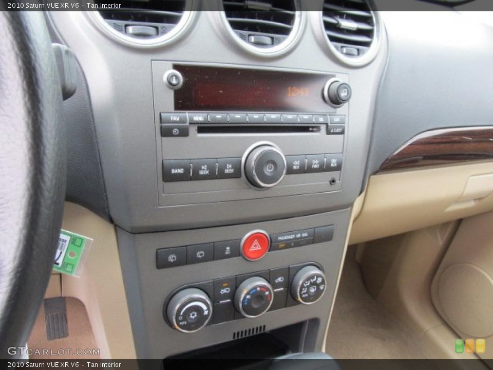 Tan Interior Controls for the 2010 Saturn VUE XR V6 #39002802