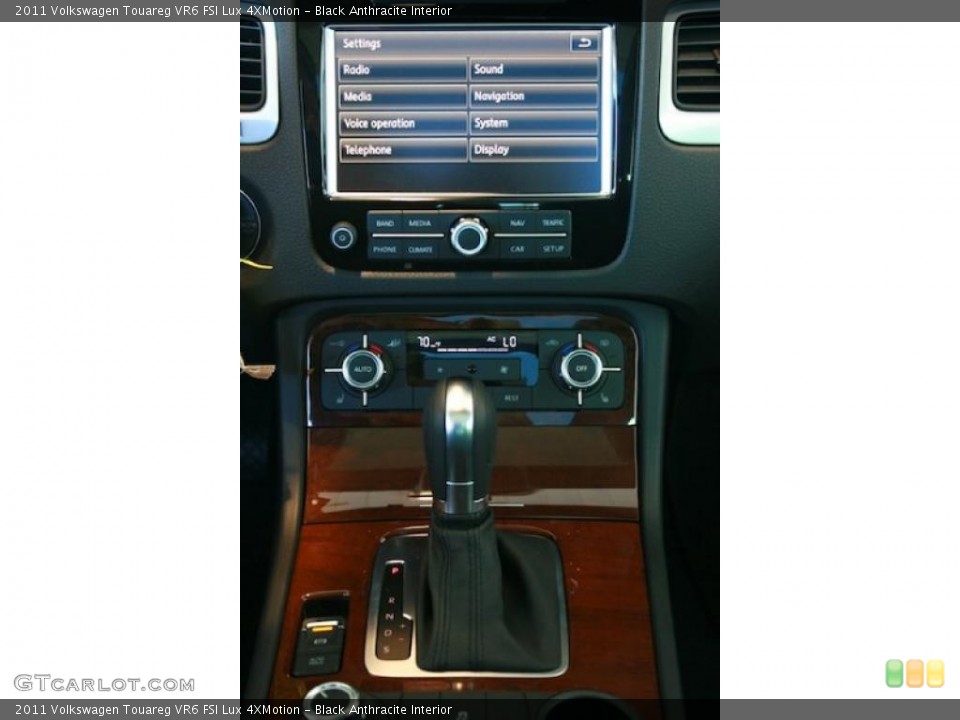 Black Anthracite Interior Transmission for the 2011 Volkswagen Touareg VR6 FSI Lux 4XMotion #39003902