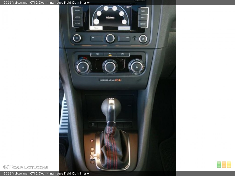 Interlagos Plaid Cloth Interior Transmission for the 2011 Volkswagen GTI 2 Door #39004626