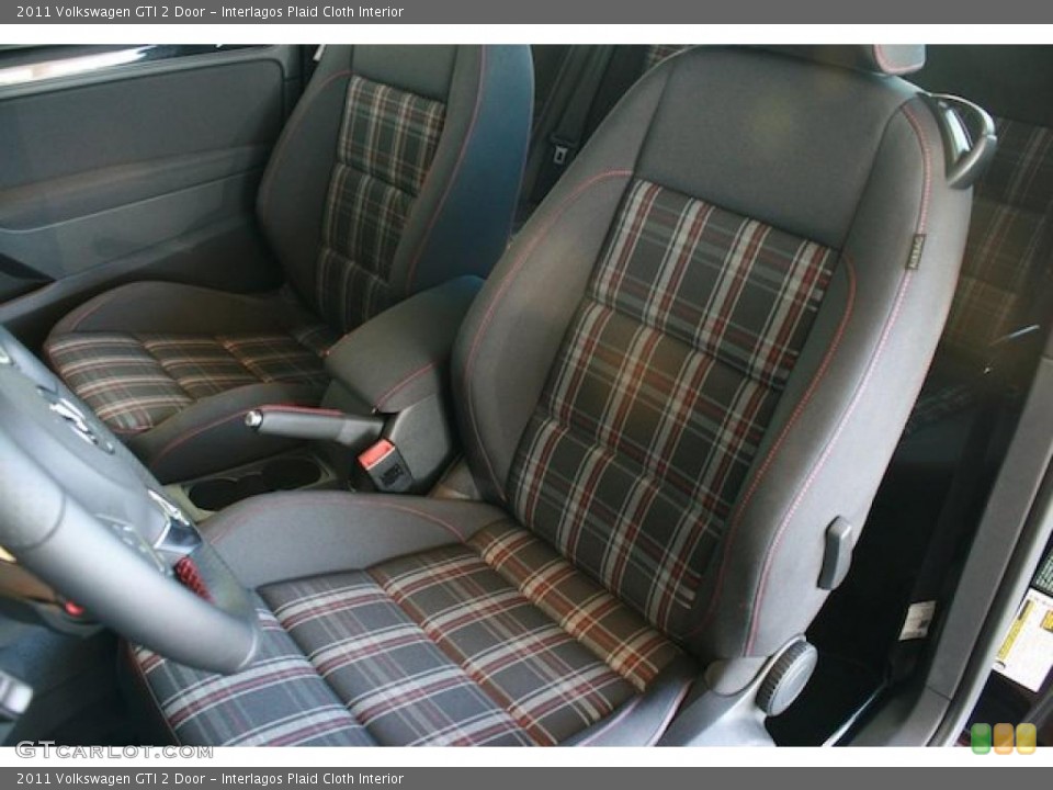 Interlagos Plaid Cloth Interior Photo for the 2011 Volkswagen GTI 2 Door #39004630
