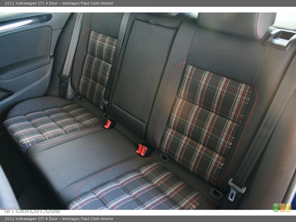 Interlagos Plaid Cloth Interior Photo for the 2011 Volkswagen GTI 4 Door #39004710