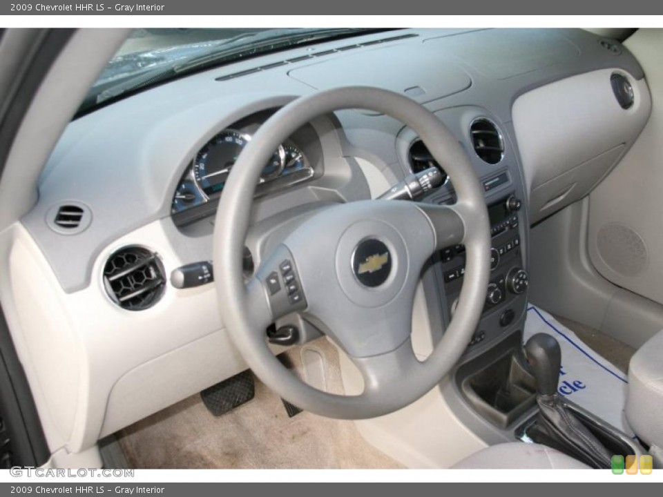 Gray Interior Prime Interior for the 2009 Chevrolet HHR LS #39005326