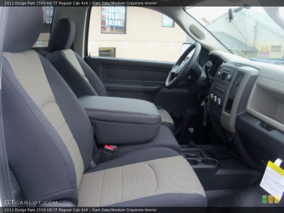 Dark Slate/Medium Graystone Interior Photo for the 2011 Dodge Ram 2500 HD ST Regular Cab 4x4 #39007367