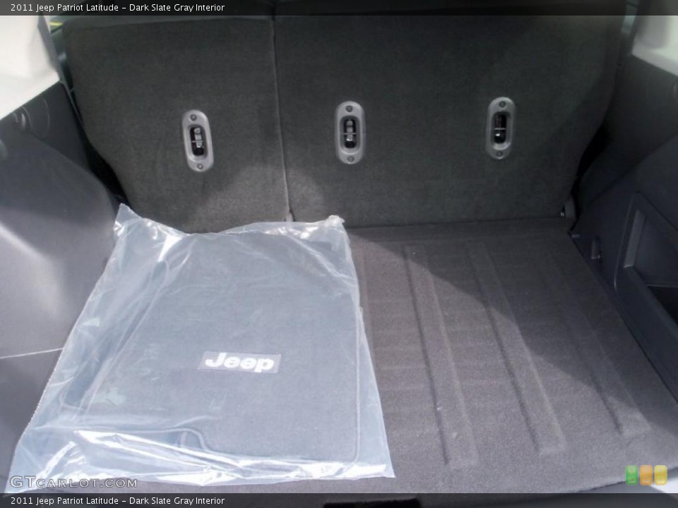 Dark Slate Gray Interior Trunk for the 2011 Jeep Patriot Latitude #39007699