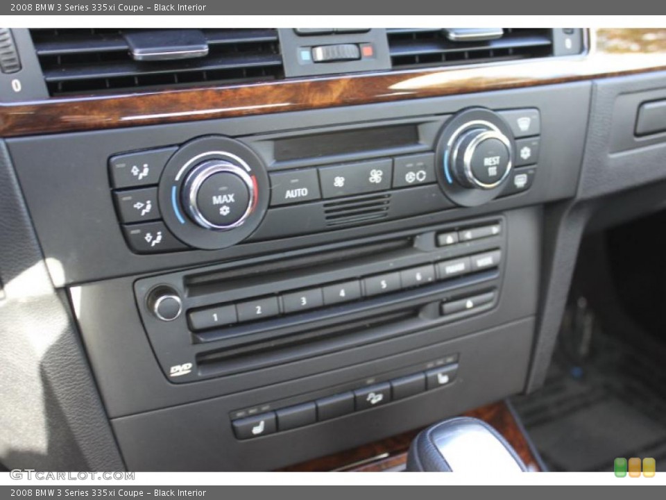 Black Interior Controls for the 2008 BMW 3 Series 335xi Coupe #39008123